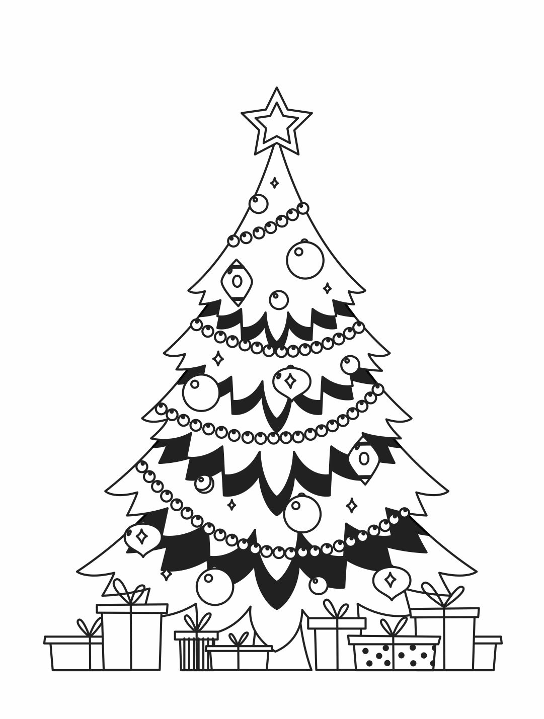 7 Best Free Printable Christmas Coloring Book Printablee Com