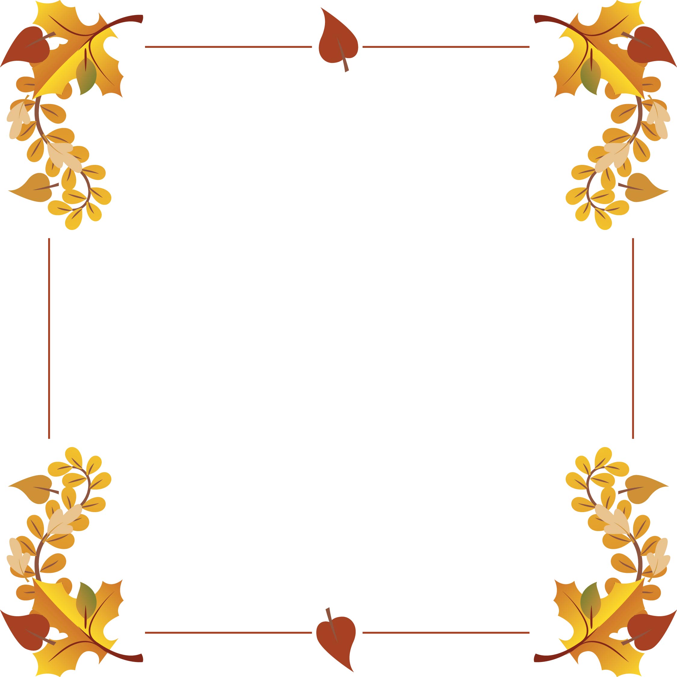 Printable Thanksgiving Border Printable World Holiday