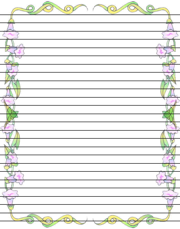 Free Lined Paper With Border : Writing Paper With Borders Free Printables | Writing paper ..., If you're already on patreon, consider a $2 donation!