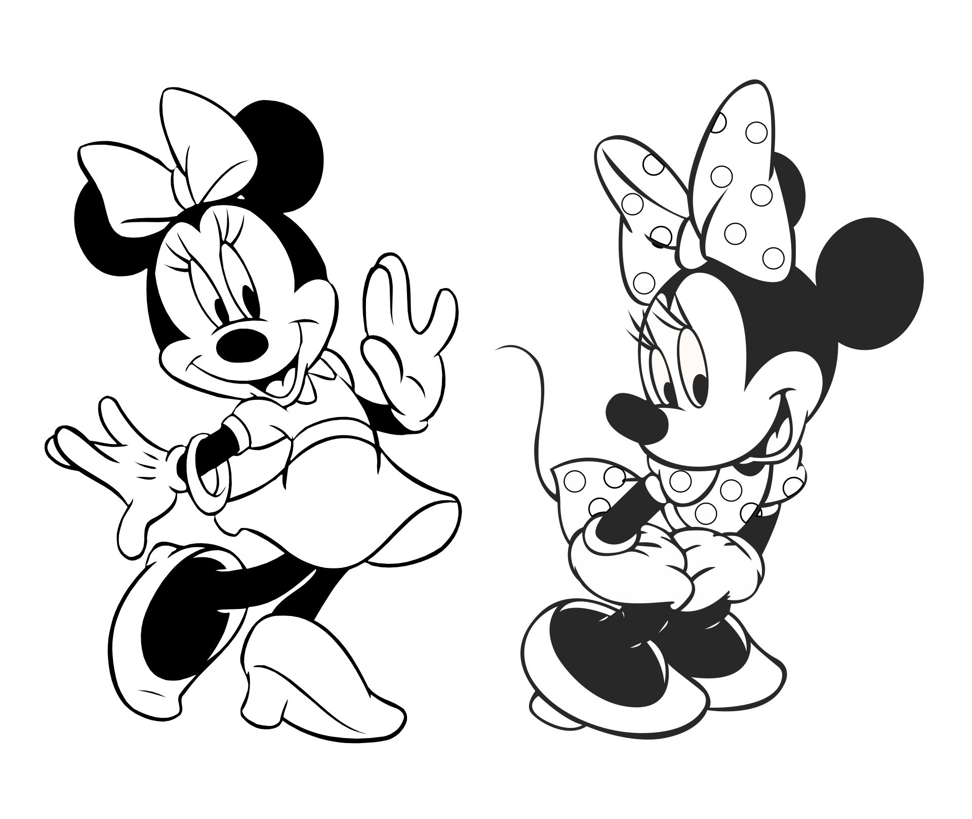 Minnie Mouse Stencil 10 Free PDF Printables Printablee minnie-mouse-stencil-10-free-pdf-printables-printablee