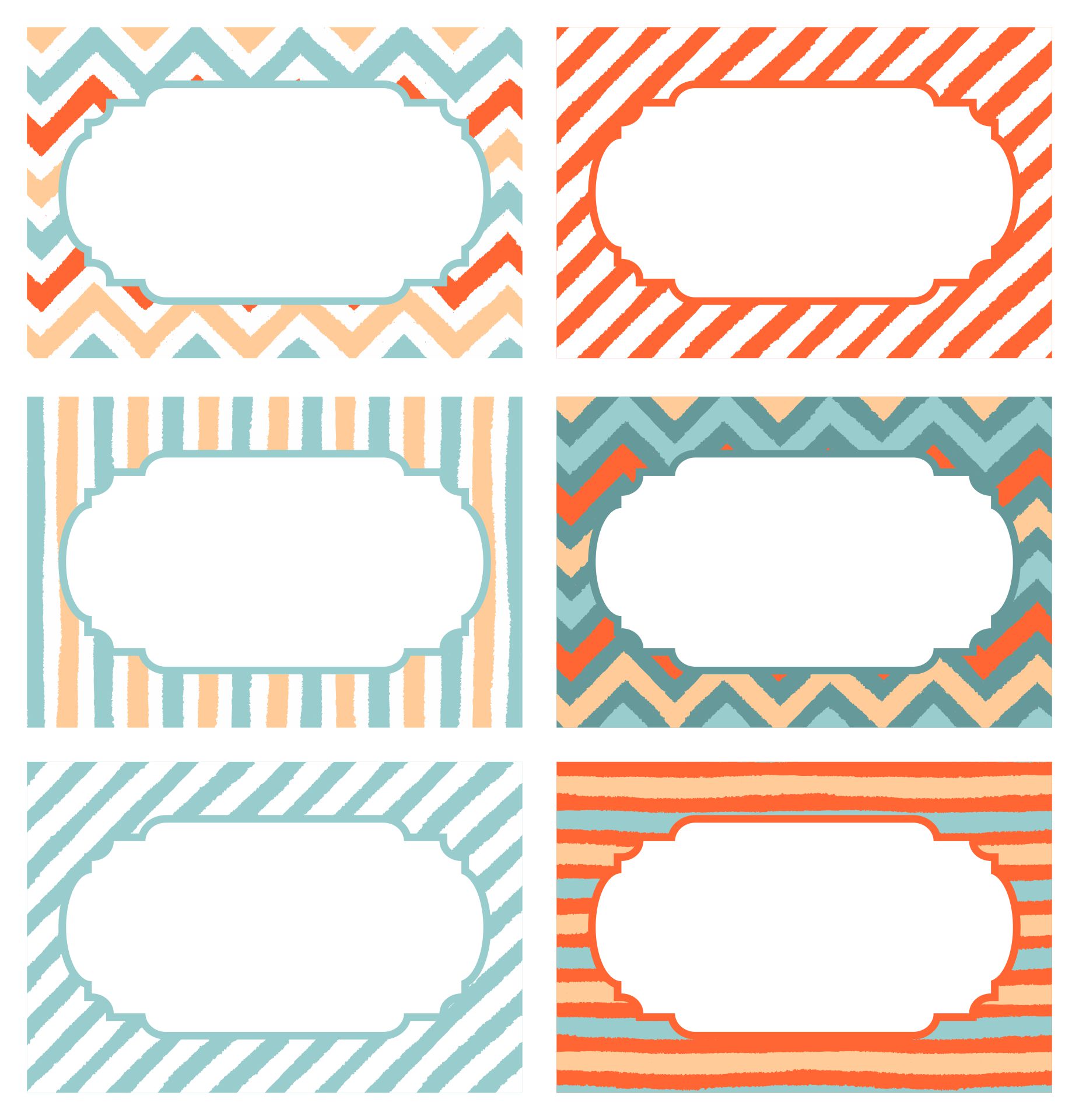 Free Printable Name Tags Template