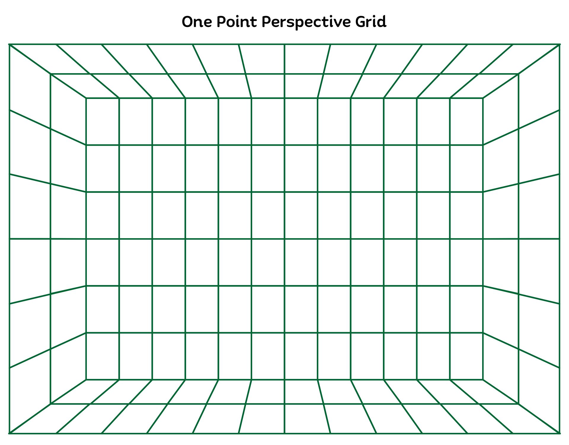 Printable Perspective Grids Printablee