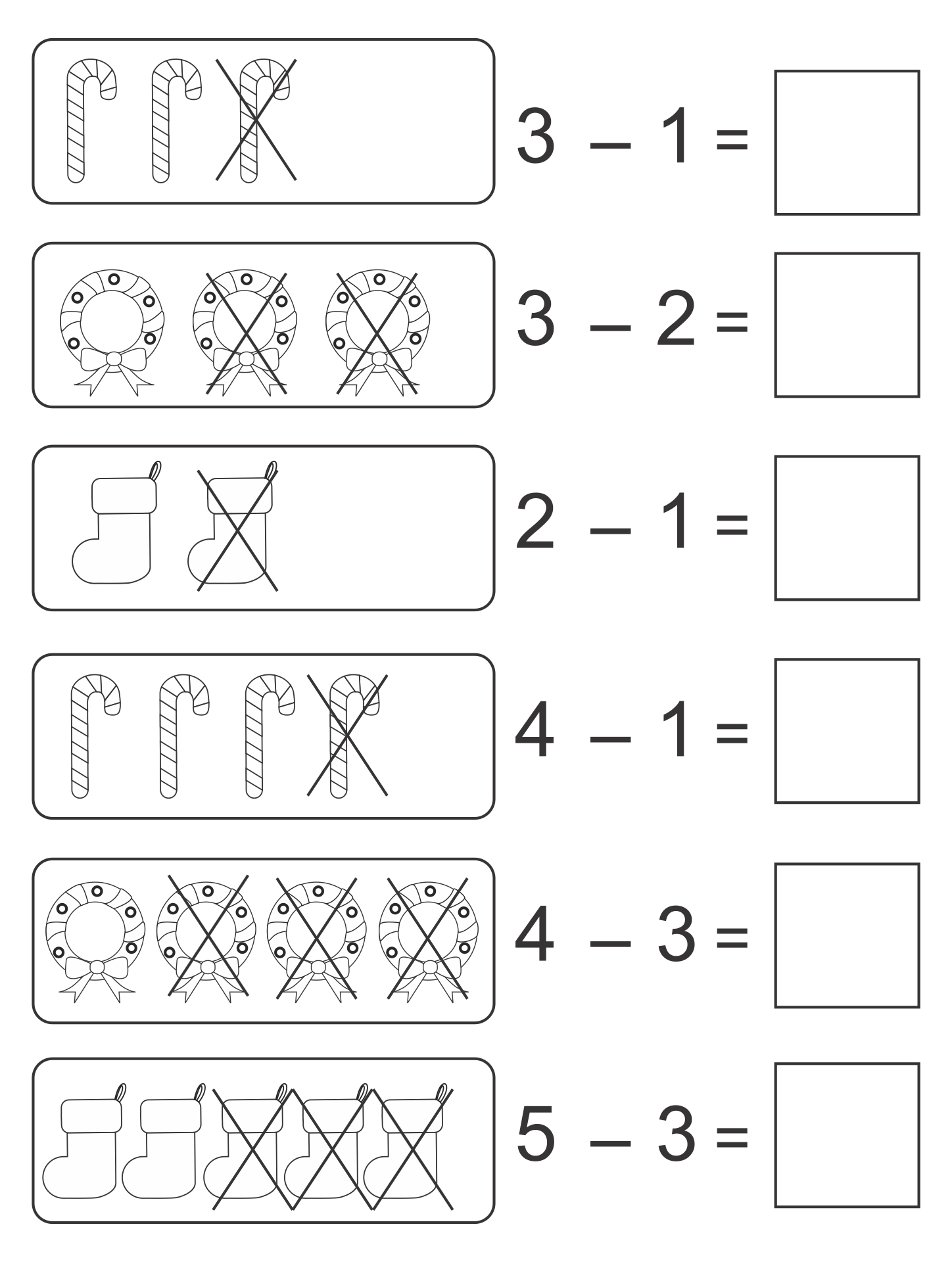 6 Best Christmas Printables And Preschool Worksheets - printablee.com