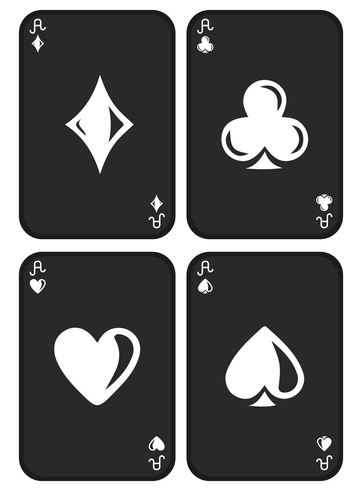 Printable Playing Cards Ace