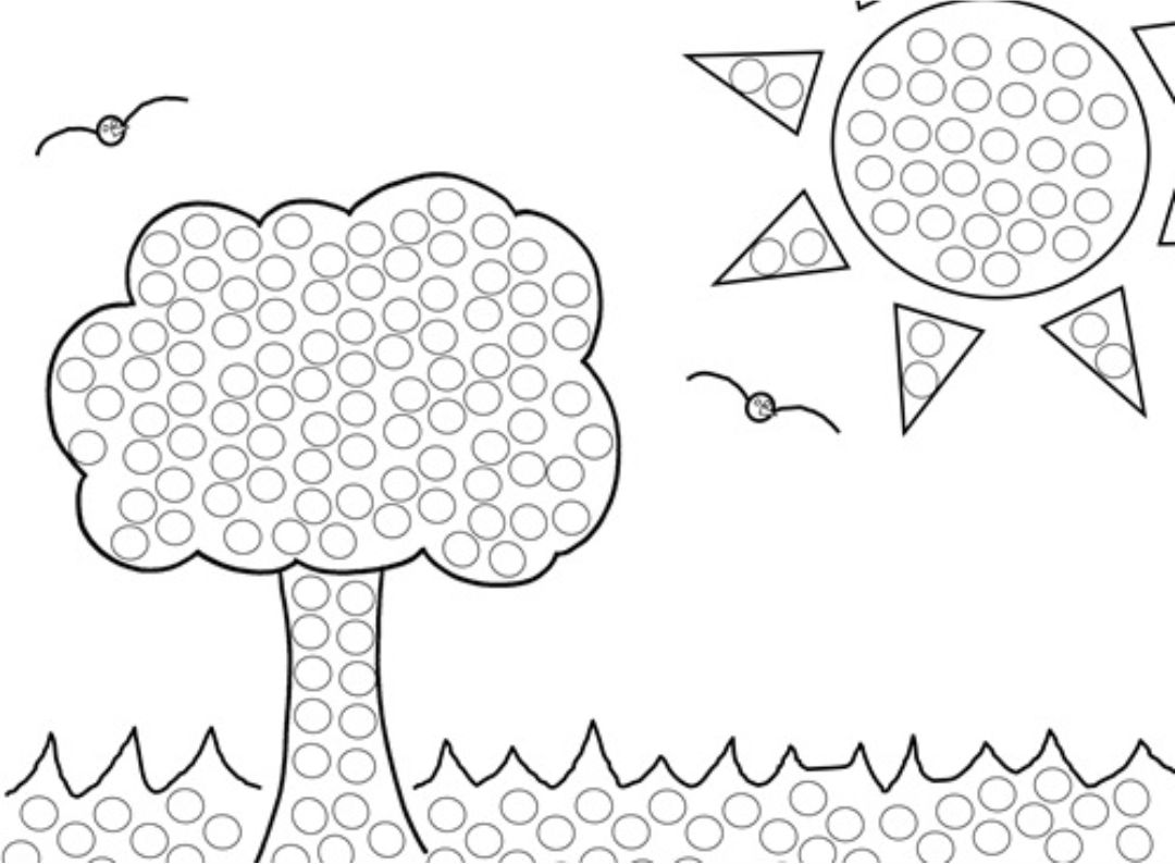 Free Printable Q Tip Painting Template Printable Templates