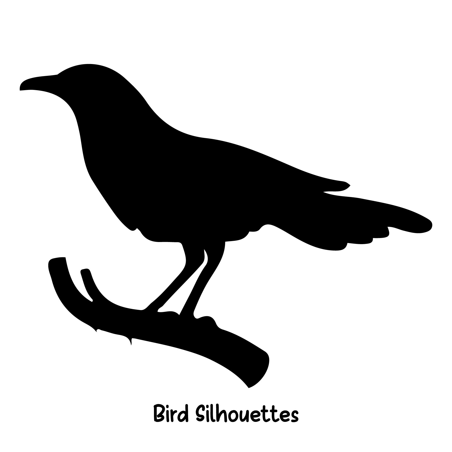 Bird Silhouette Printable Free
