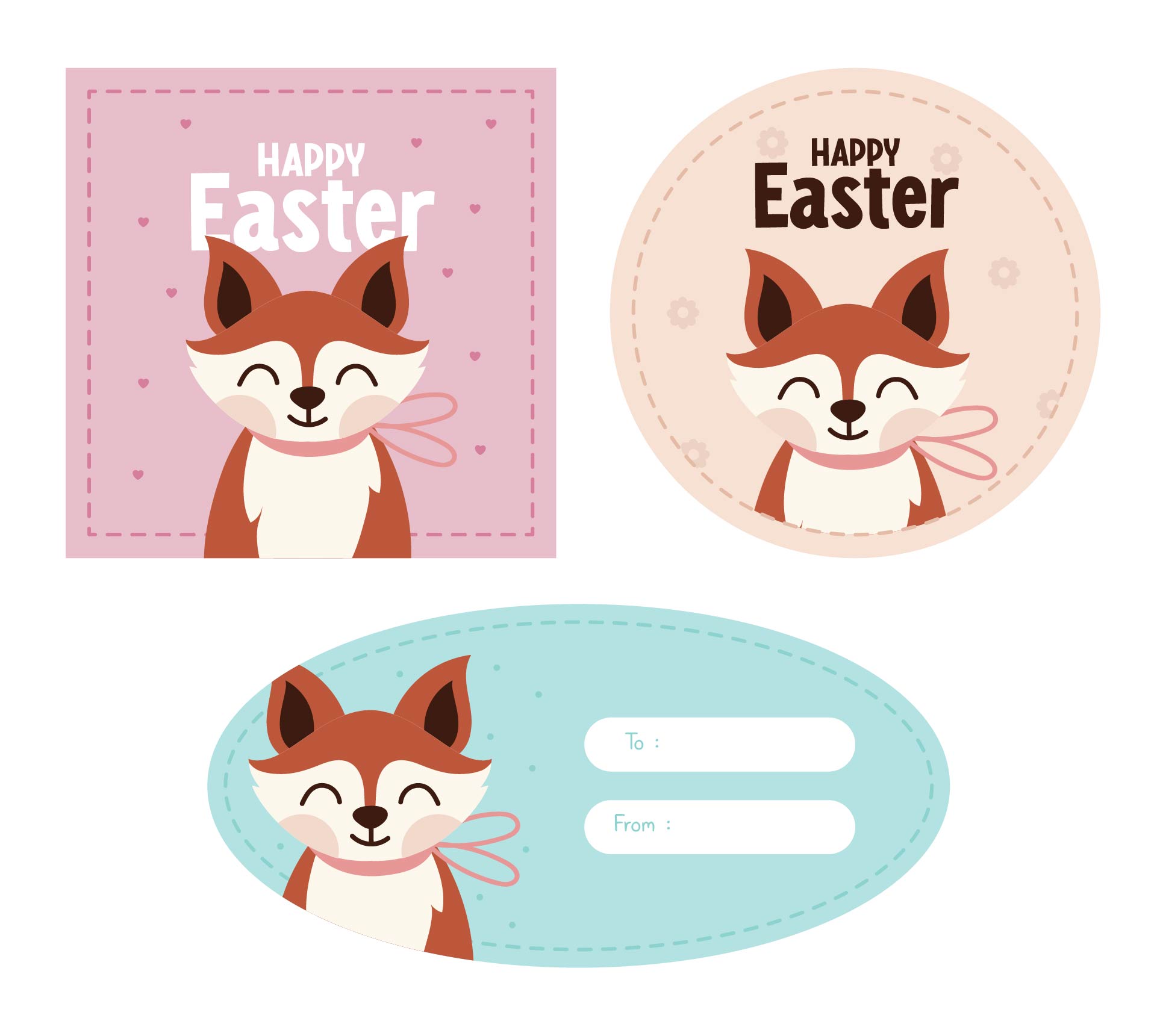 Easter Bunny Mask Template Printable