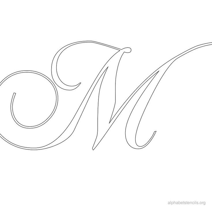 Fancy Alphabet Letter Templates