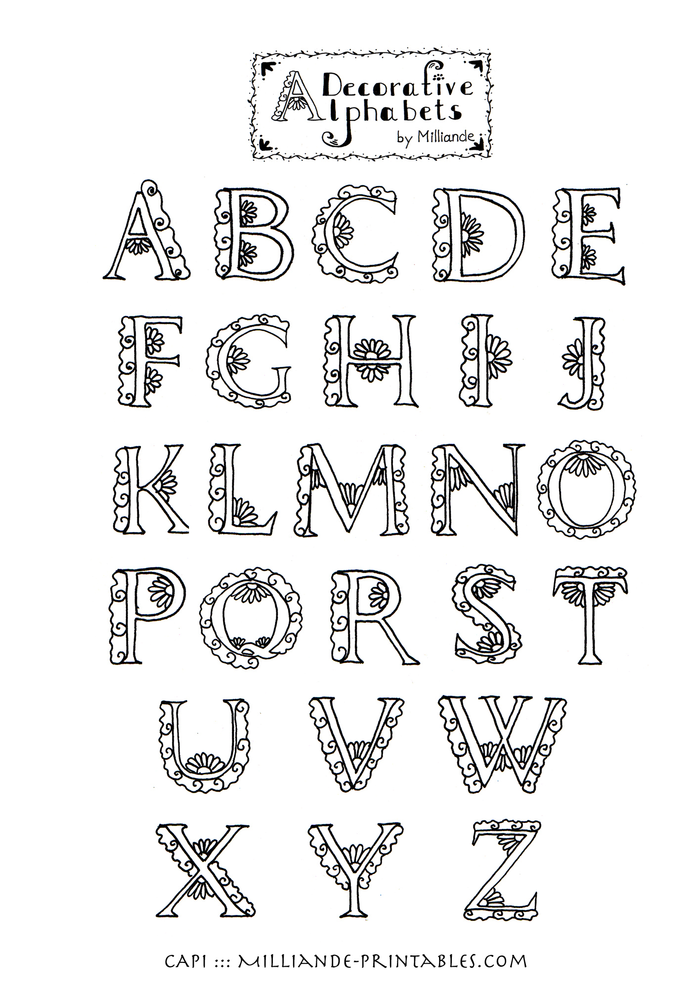 8 Best Images of Free Printable Lettering Styles - 3D Graffiti Alphabet ...