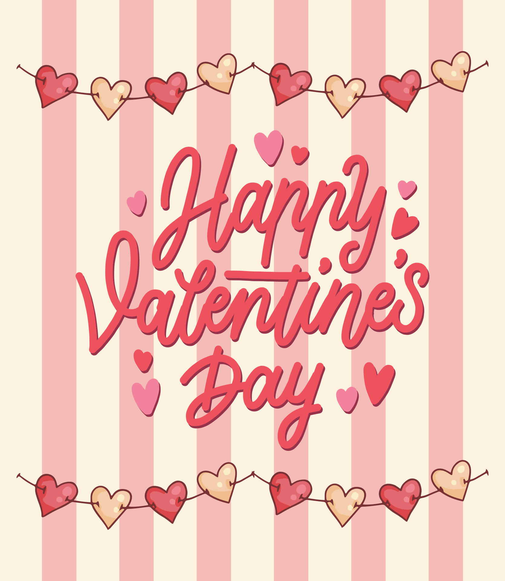 Happy Valentines Day Cards Printable