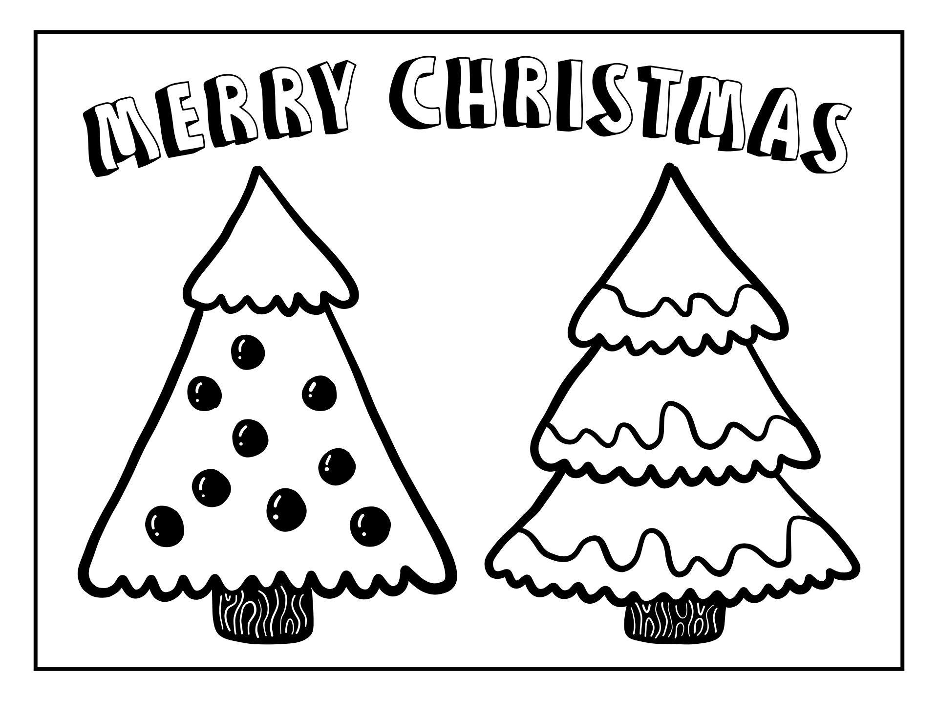 10 Best Coloring Pages Printable Christmas Lights - printablee.com