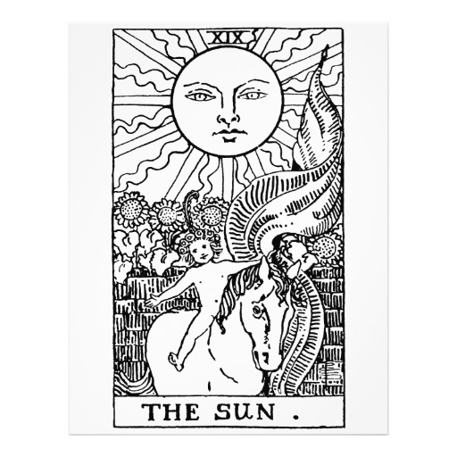 Tarot Card Coloring Pages