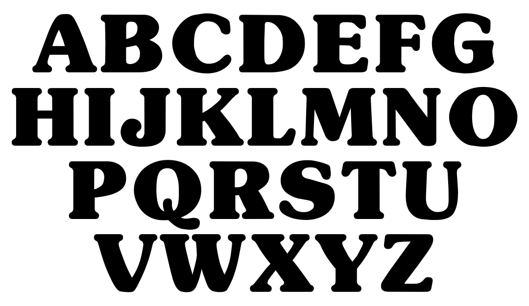 3 Inch Letter Stencils Alphabet