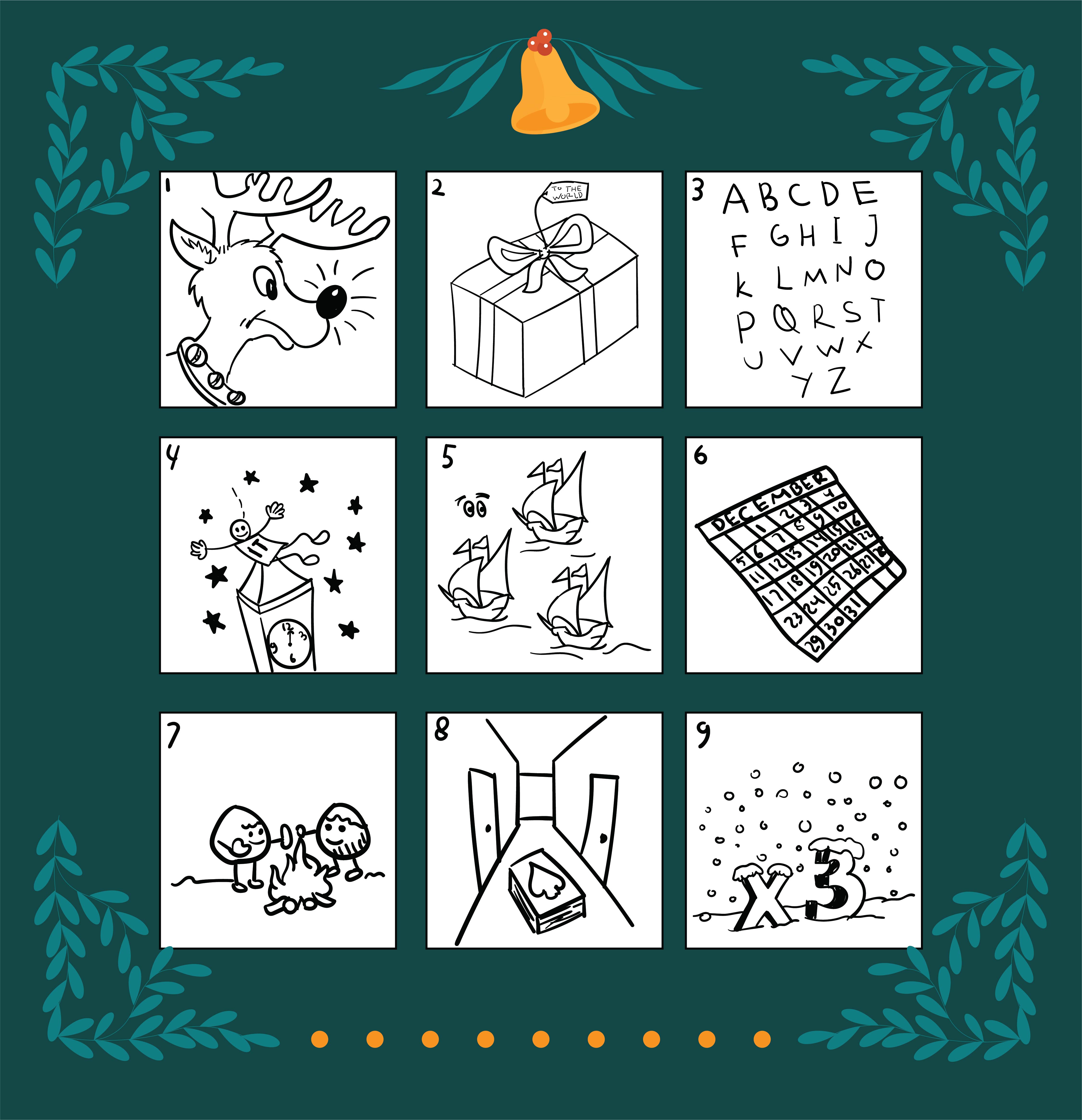 Christmas Brain Teasers Activities Printables