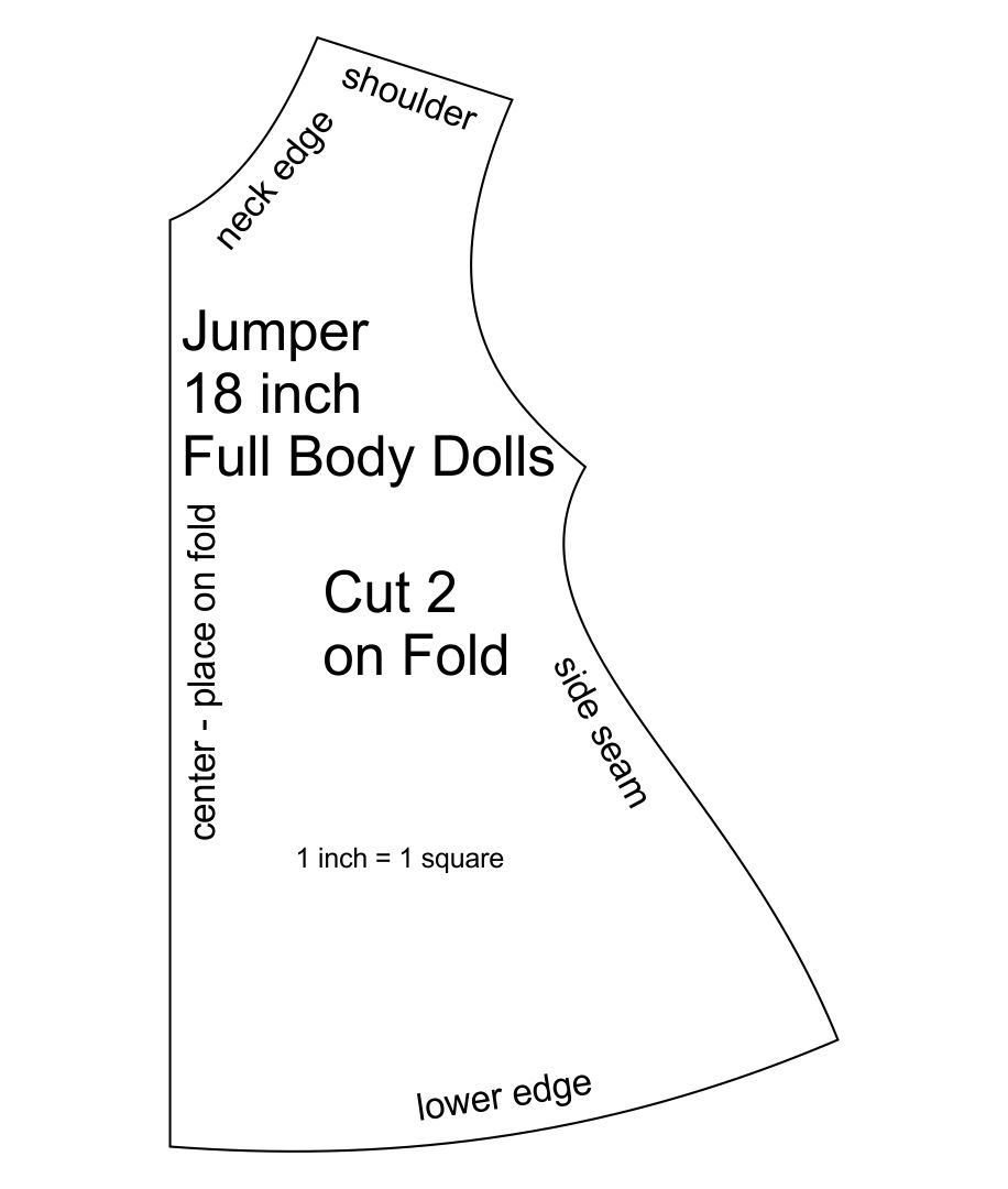 Free 18 Inch Doll Patterns Printable Printable Form, Templates and Letter