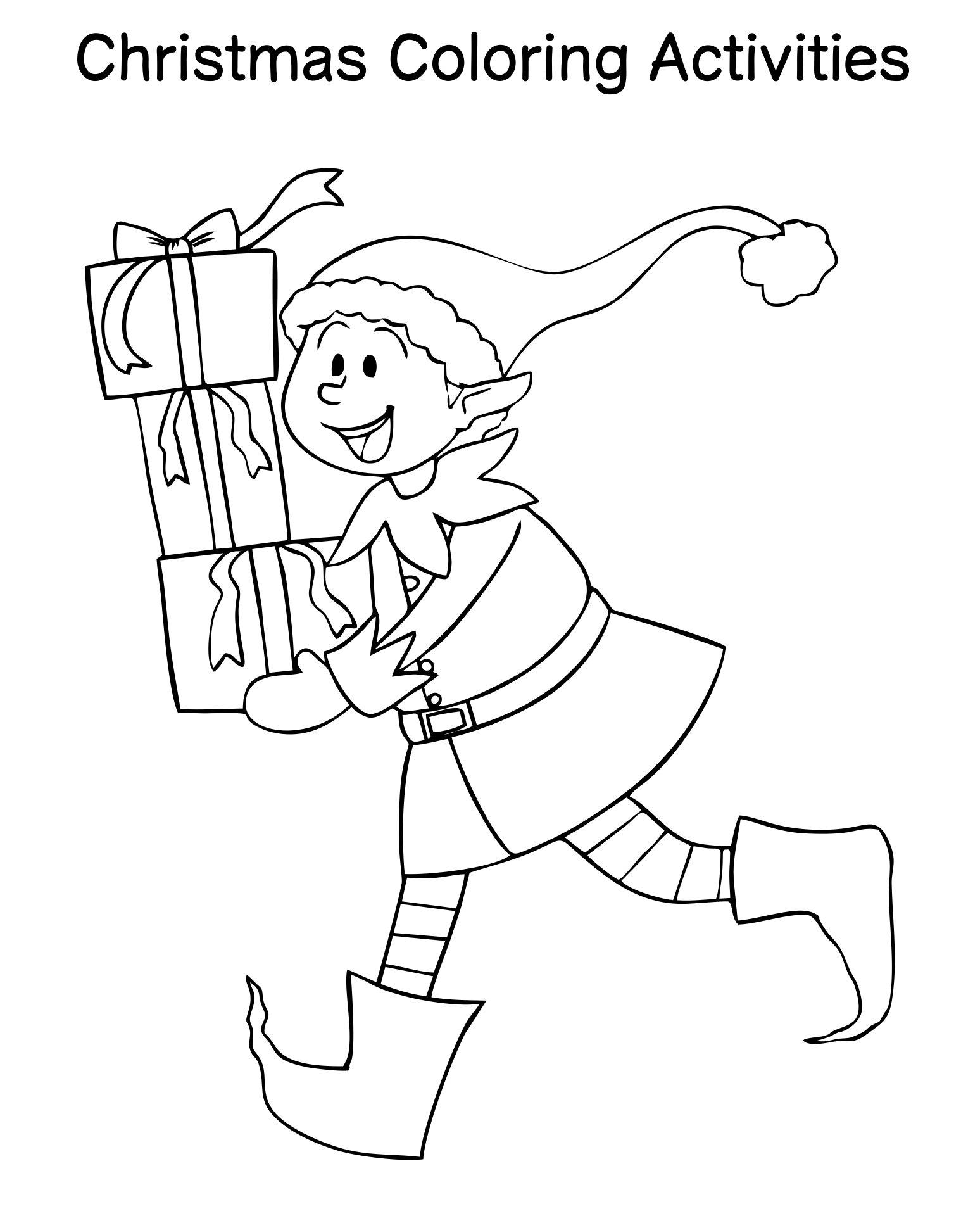 Preschool Christmas Activities 6 Free PDF Printables Printablee