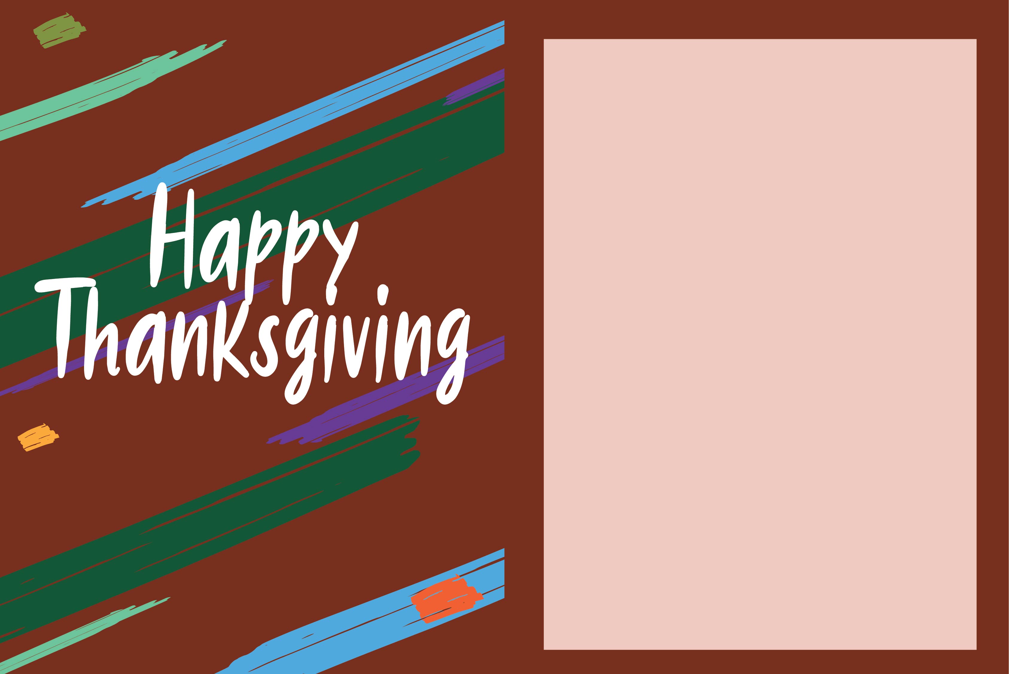 Printable Thanksgiving Card
