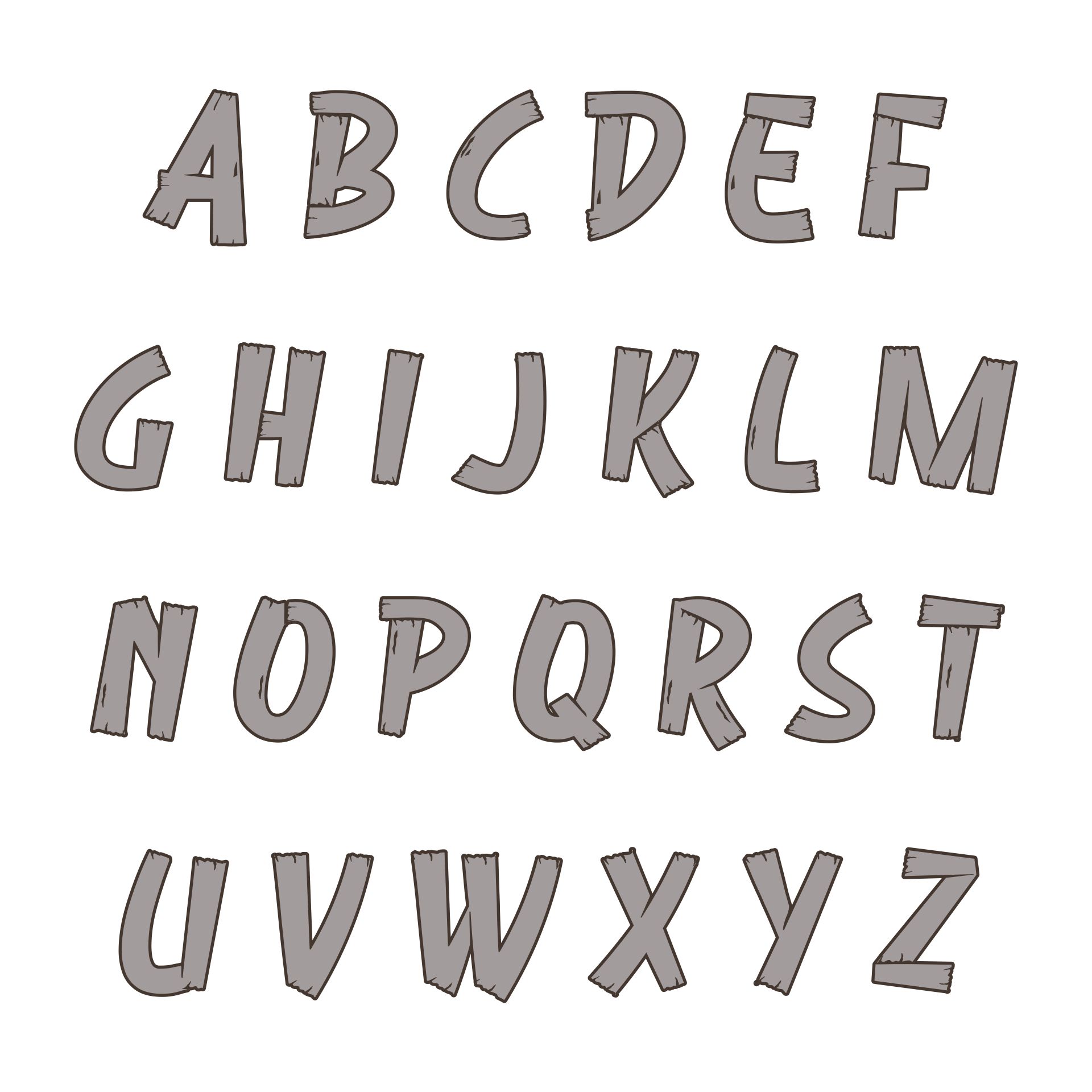  Printable Camp Font