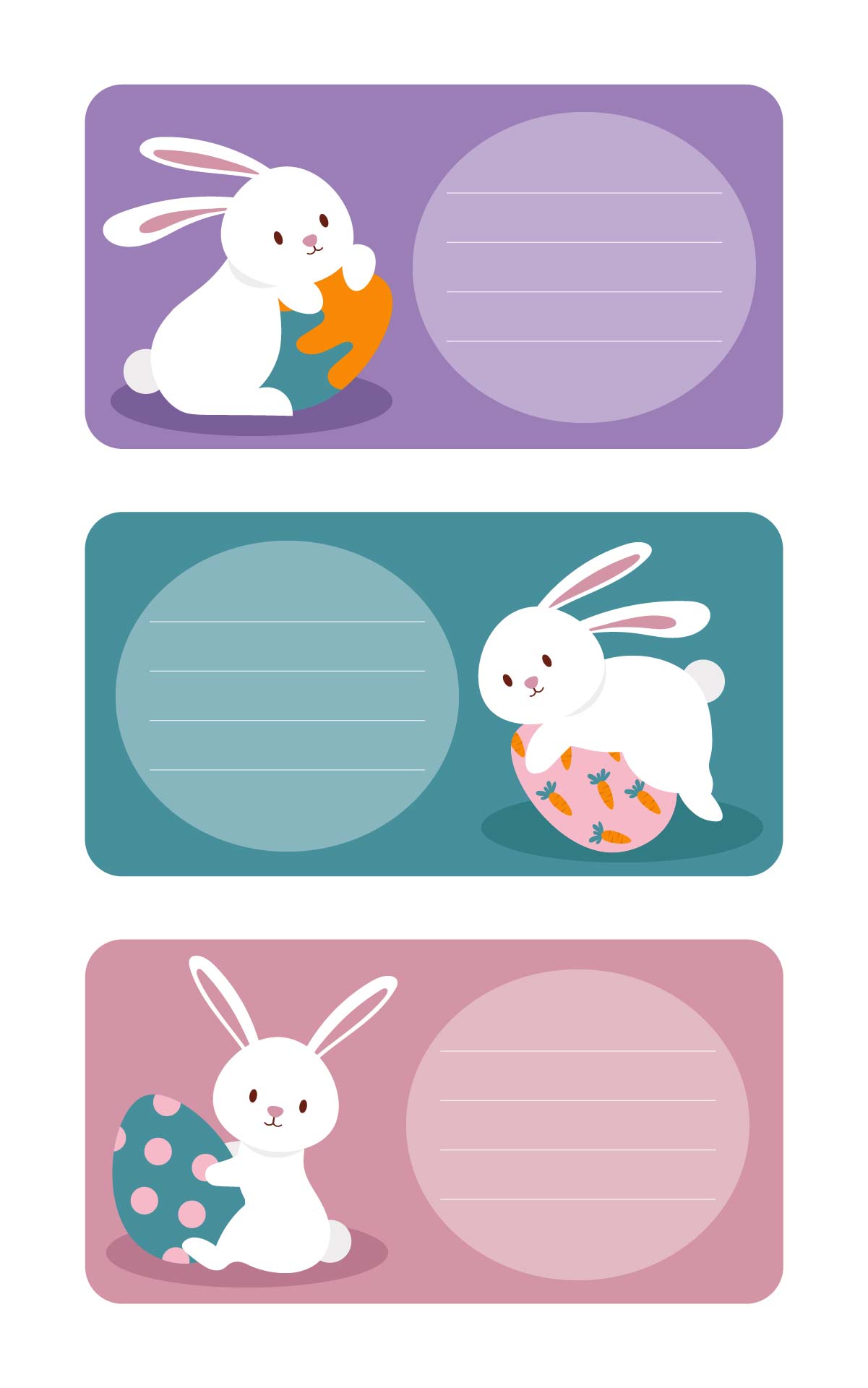 Happy Easter Name Tags Printable Free