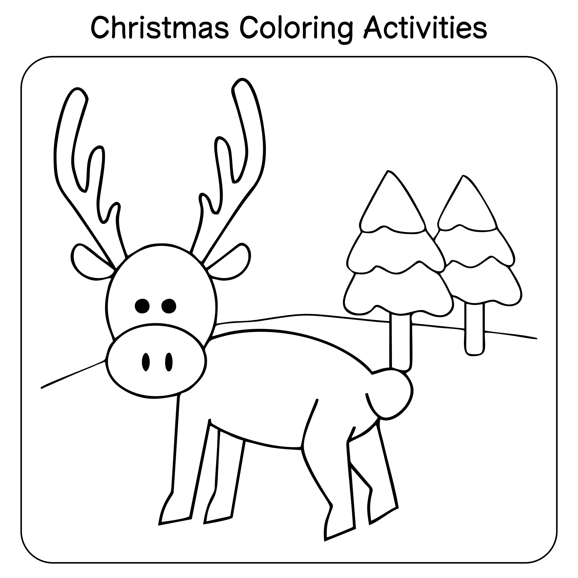  Preschool Christmas Activities Printables