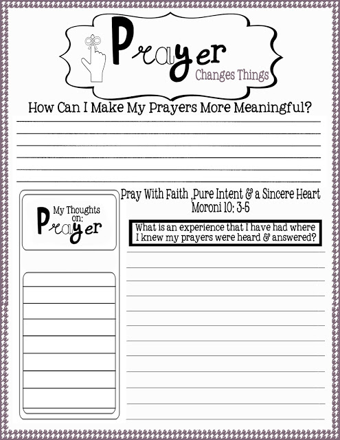 8 Best Images of My Printable Journal Templates - Free Prayer Journal ...