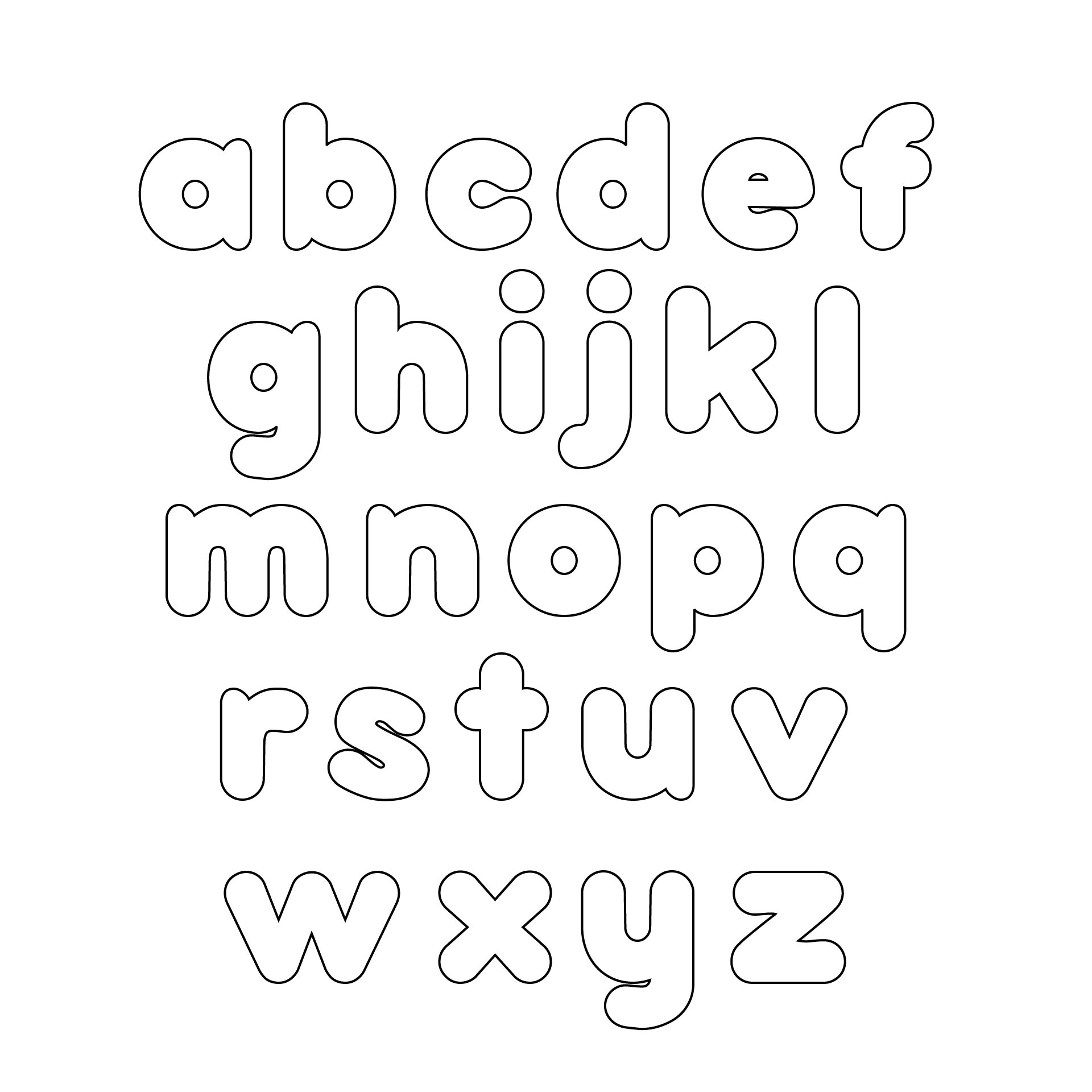 Featured image of post Big Alphabet Letters Printable - Big letters alphabet coloring sheets.