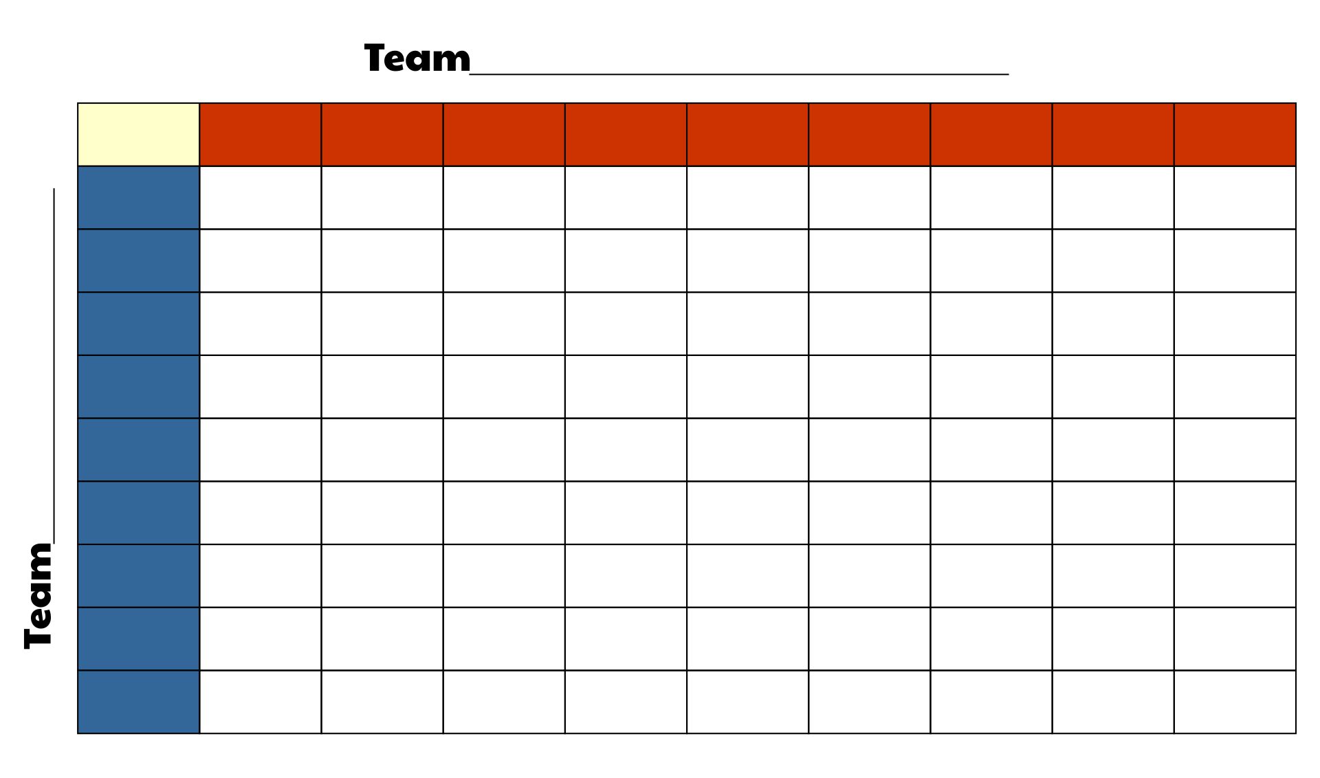 Free Printable Football Pool Squares