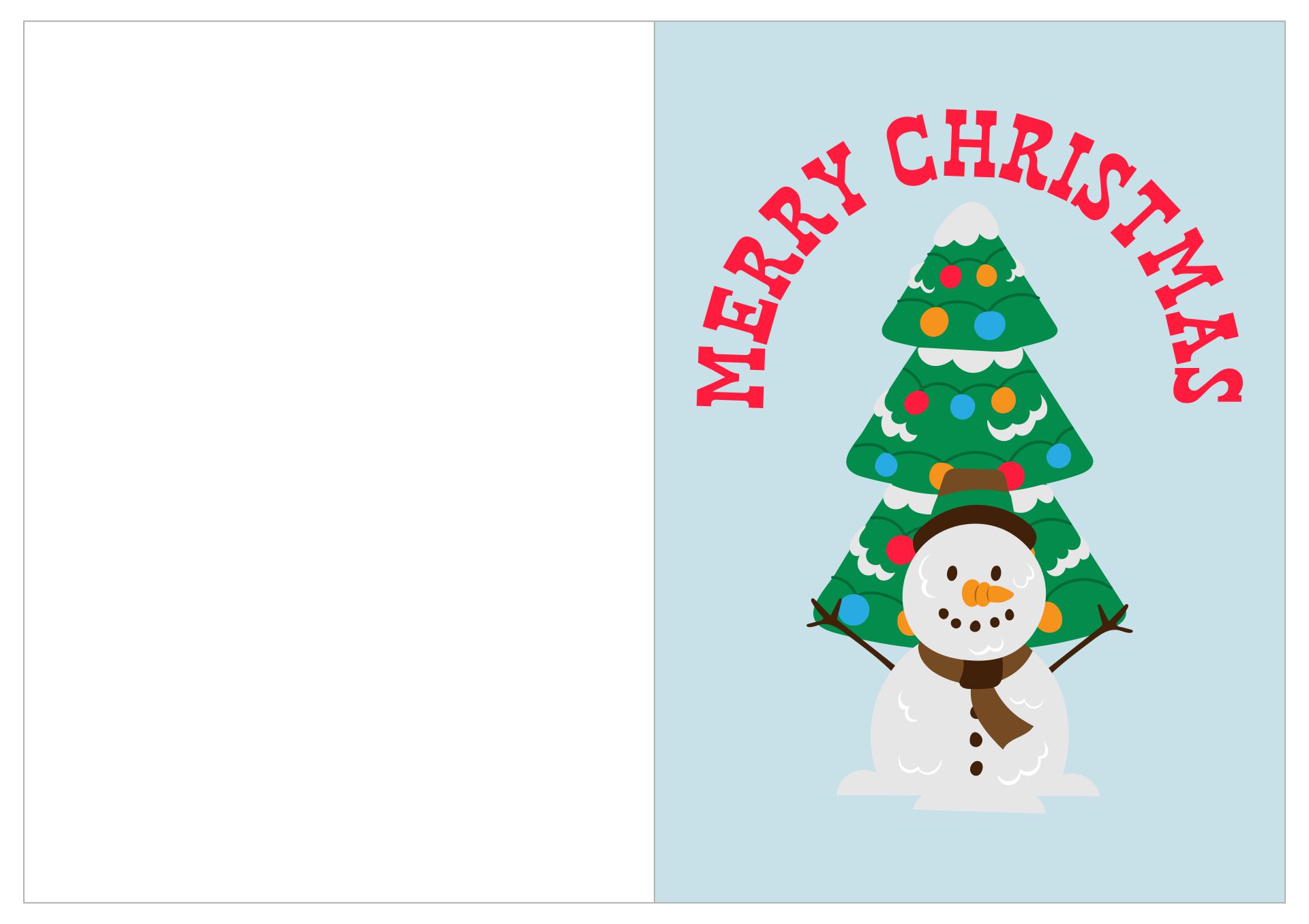 7 Best Free Printable Christmas Card Template Printablee Com 7 Best Free Printable Christmas Card Template Printablee Com
