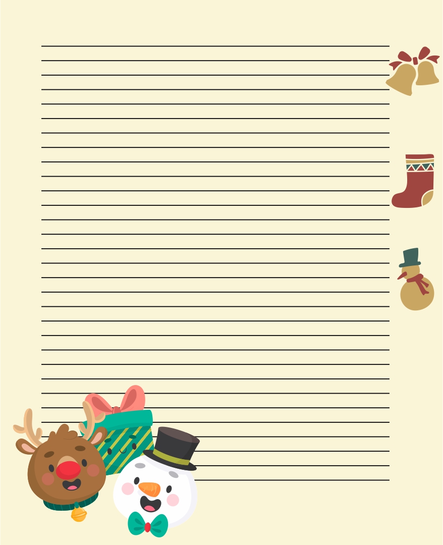 Printable Cross Stationery