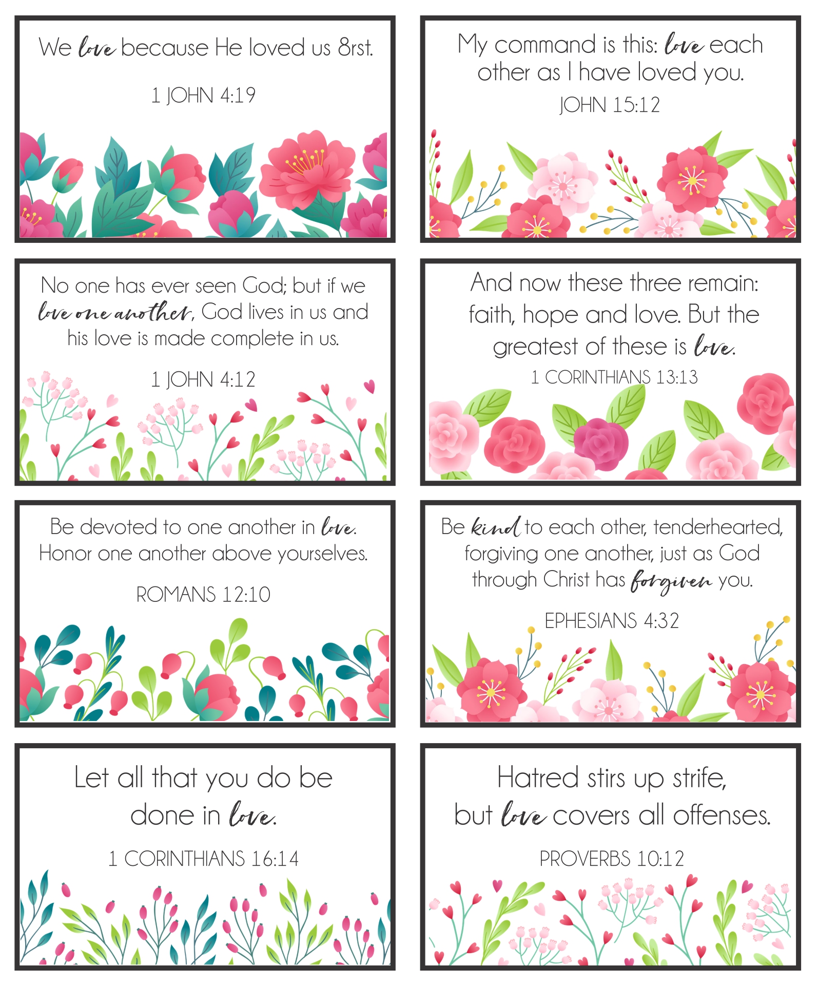 Christian Valentine s Day Card Templates 10 Free PDF Printables Printablee