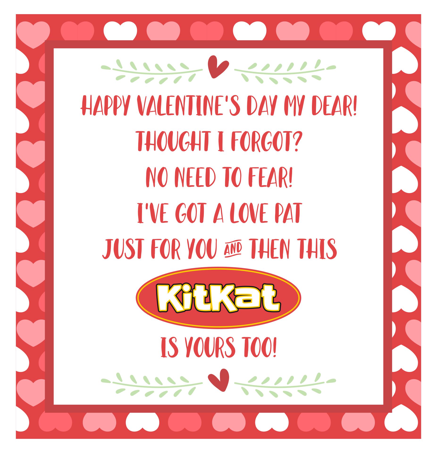 Kit Kat Candy Bar Sayings