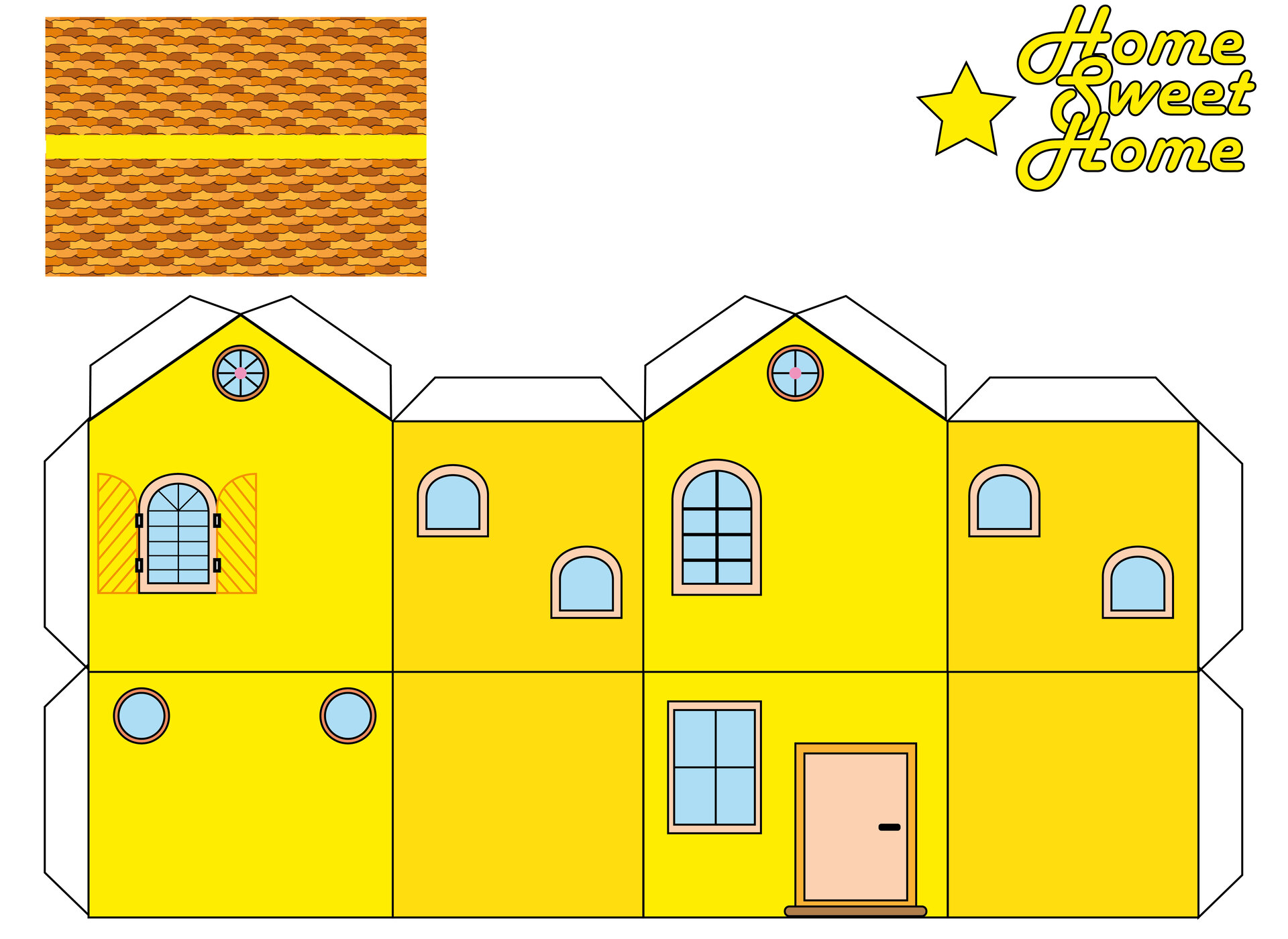  Printable Paper Doll House