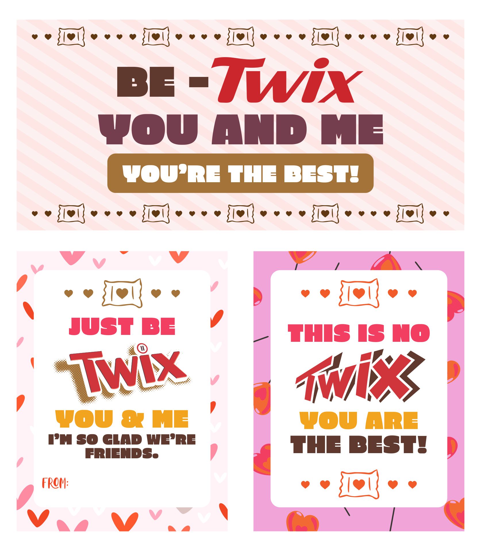Valentine Candy Sayings Twix