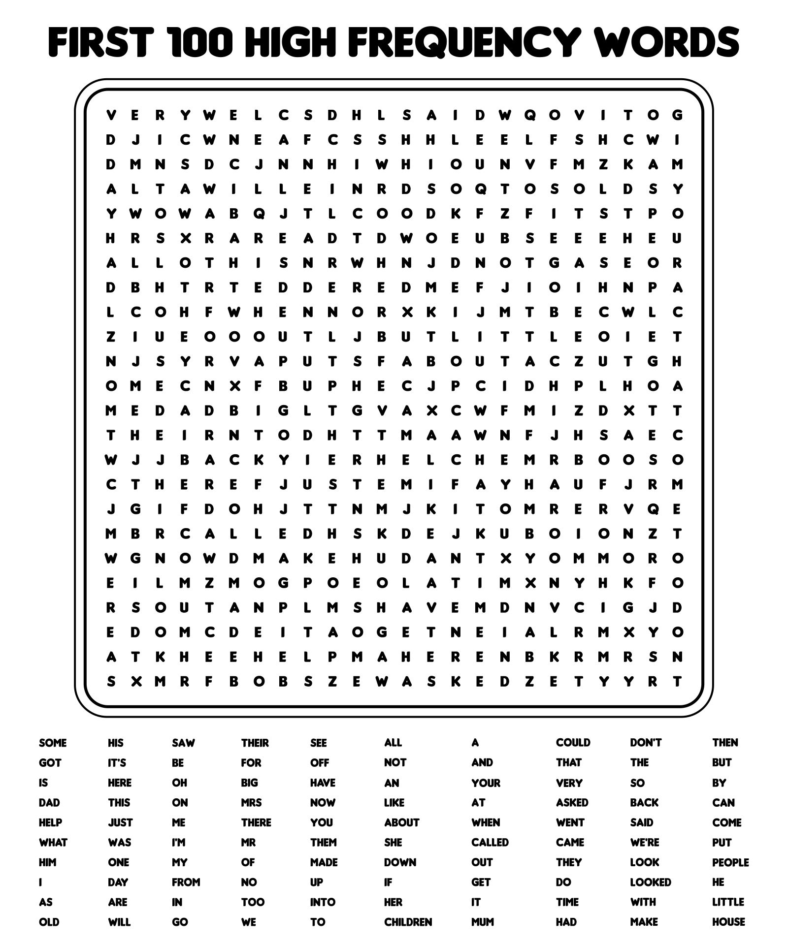 8 best 100 word word searches printable printableecom