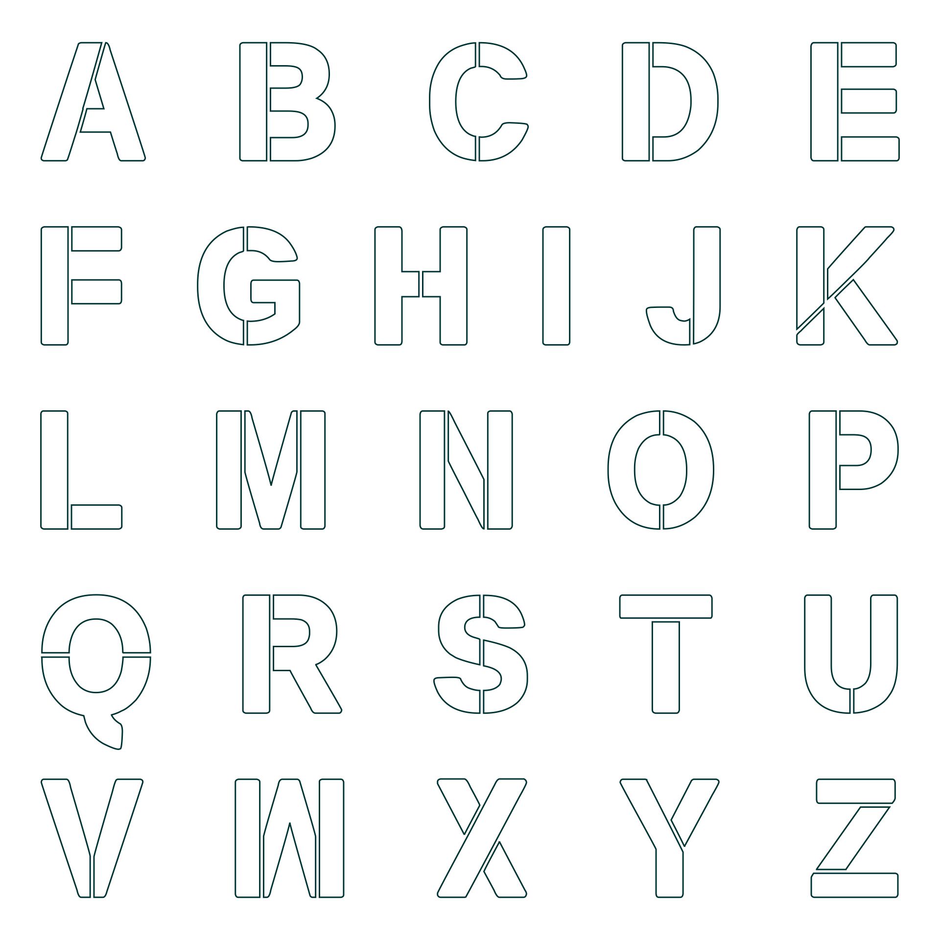 6 Best 8 Inch Letter Stencils Alphabet Printable Printablee Com