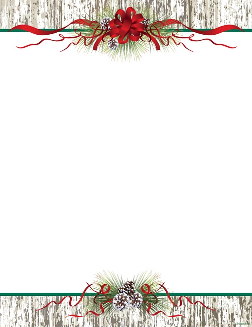7 Best Free Printable Christmas Stationery Templates PDF For Free At Printablee