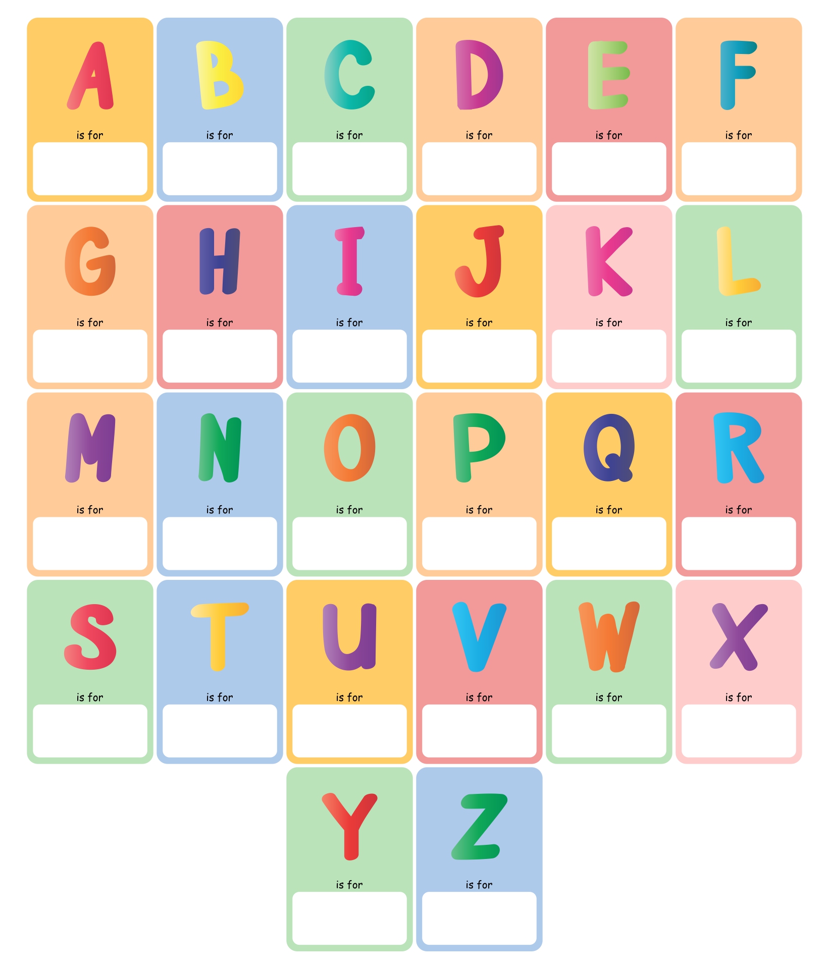Abc Printable Book