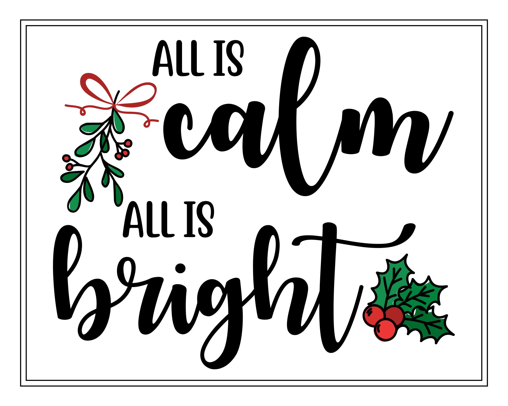 Christmas Signs 10 Free PDF Printables Printablee christmas-signs-10-free-pdf-printables-printablee