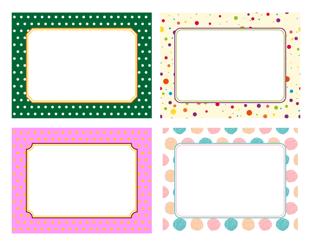 Classroom labels printable free