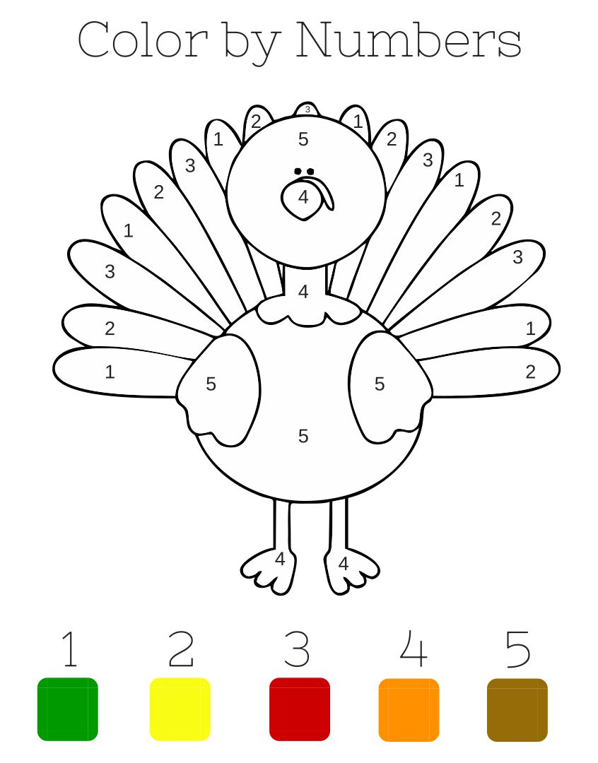 Printable Preschool Thanksgiving Activities