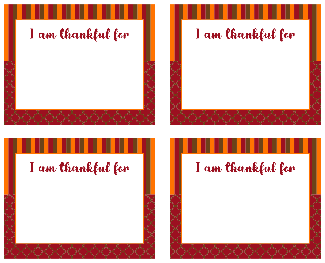 20 Best Printable Thanksgiving Templates - printablee.com Regarding Thanksgiving Place Cards Template