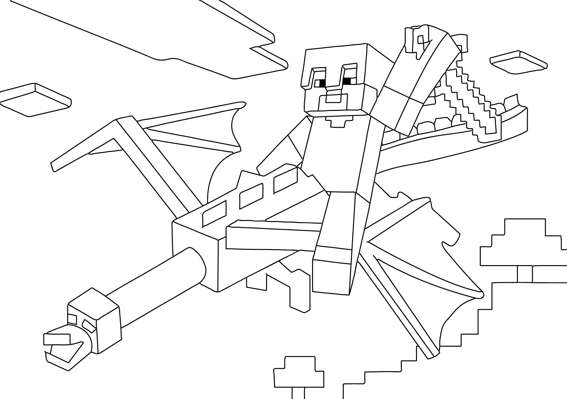 Minecraft Coloring Pages Printable