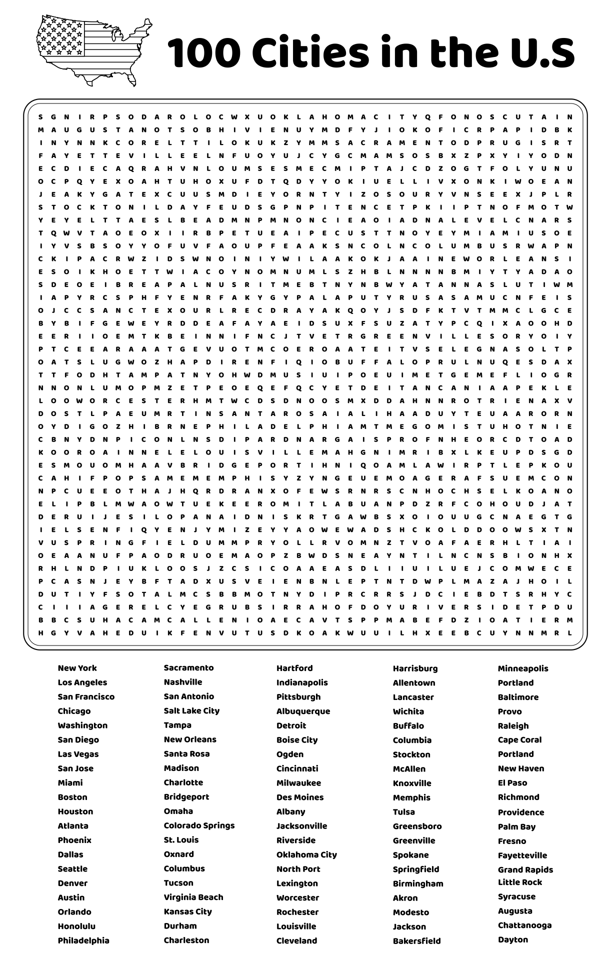 Printable Custom Word Search Puzzle Maker Xaserrentals