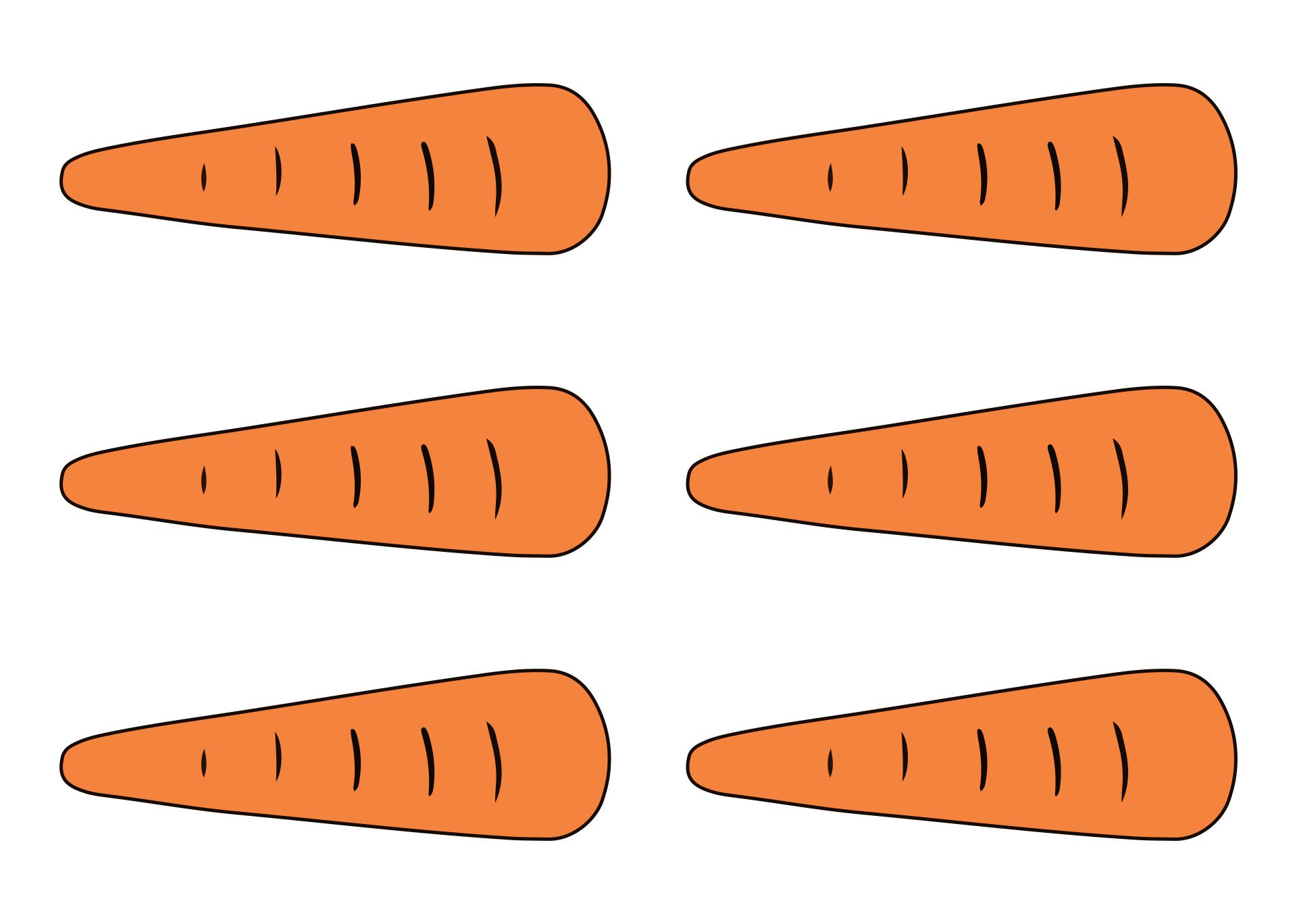 Snowman Carrot Nose Template snowman-carrot-nose-template