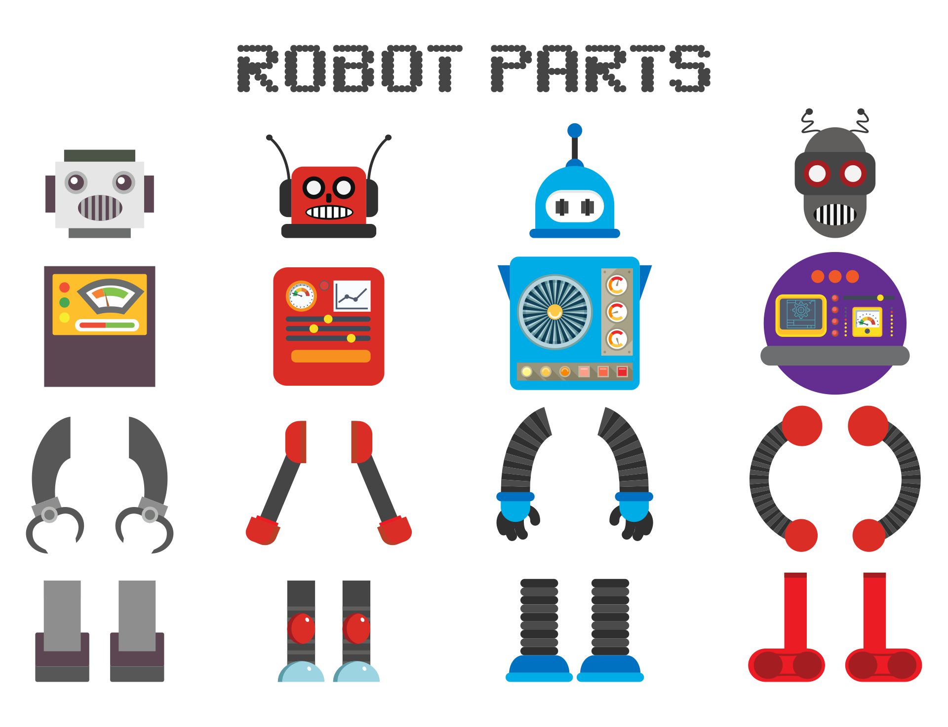 Printable Robot Parts