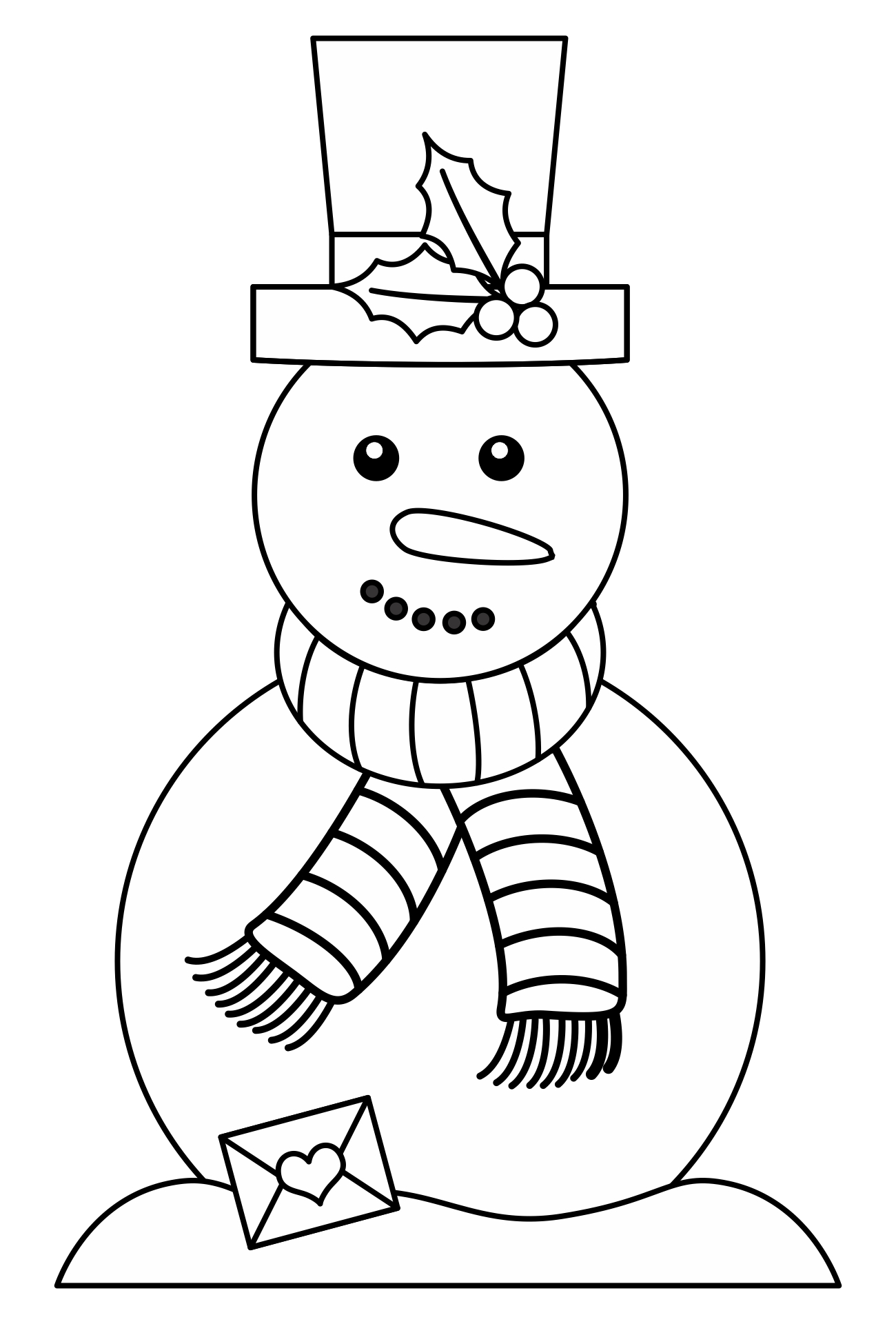 Printable Snowman Patterns