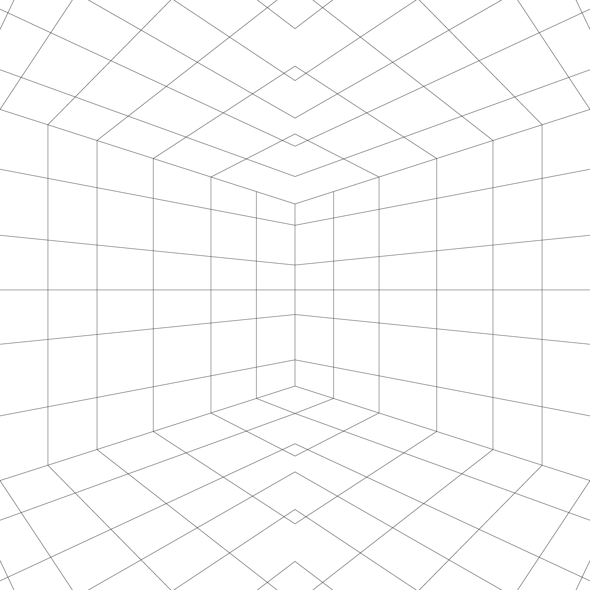 Two-Point Perspective Grid