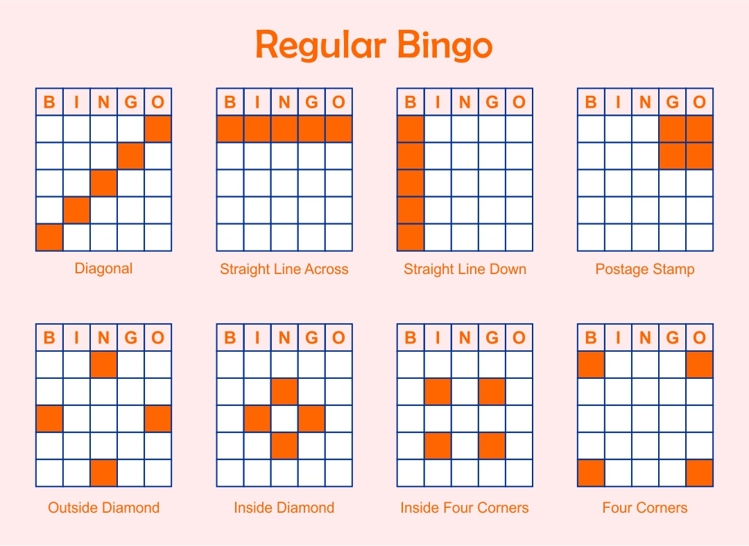 12 Best Free Printable Bingo Game Patterns - printablee.com