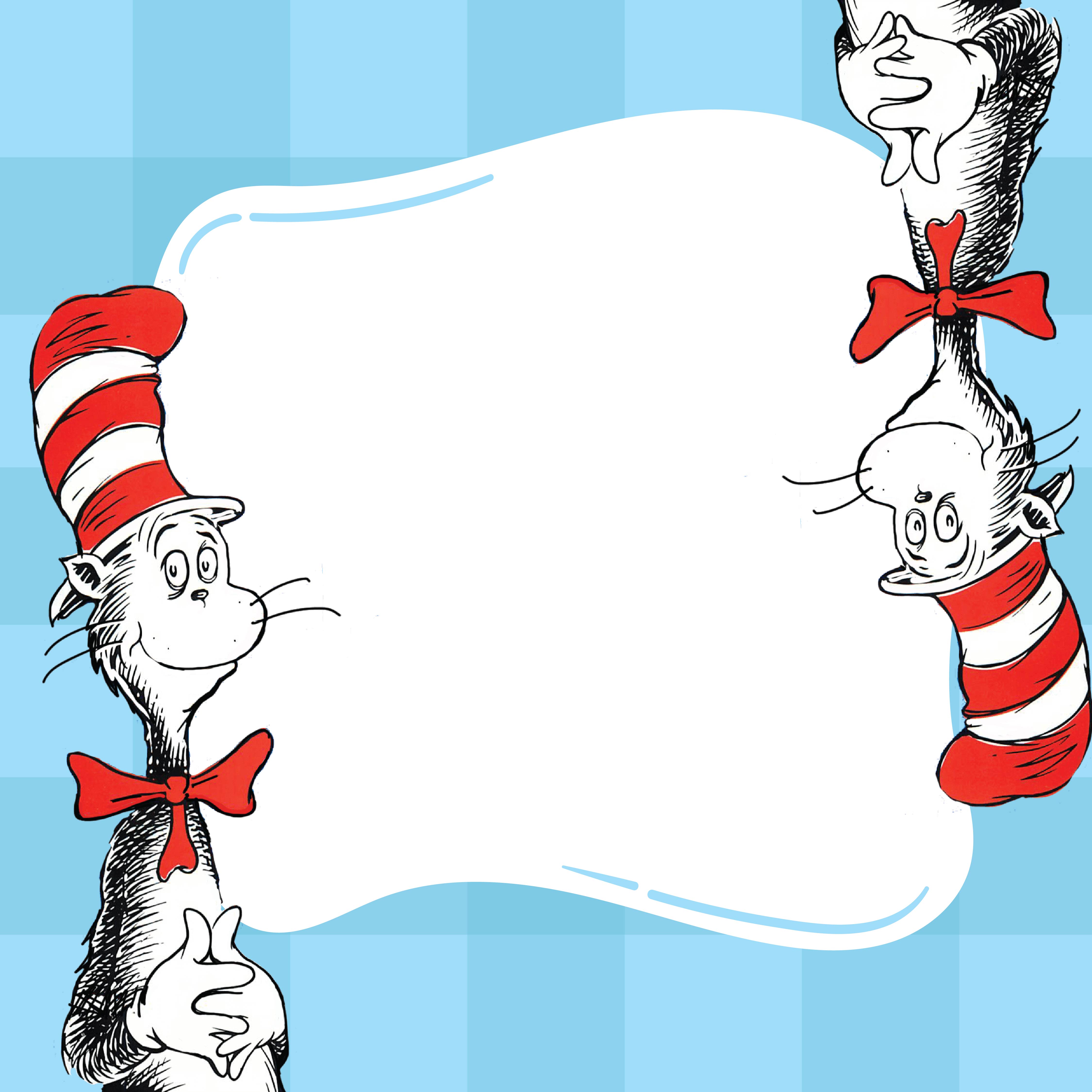 Free Printable Dr Seuss Border