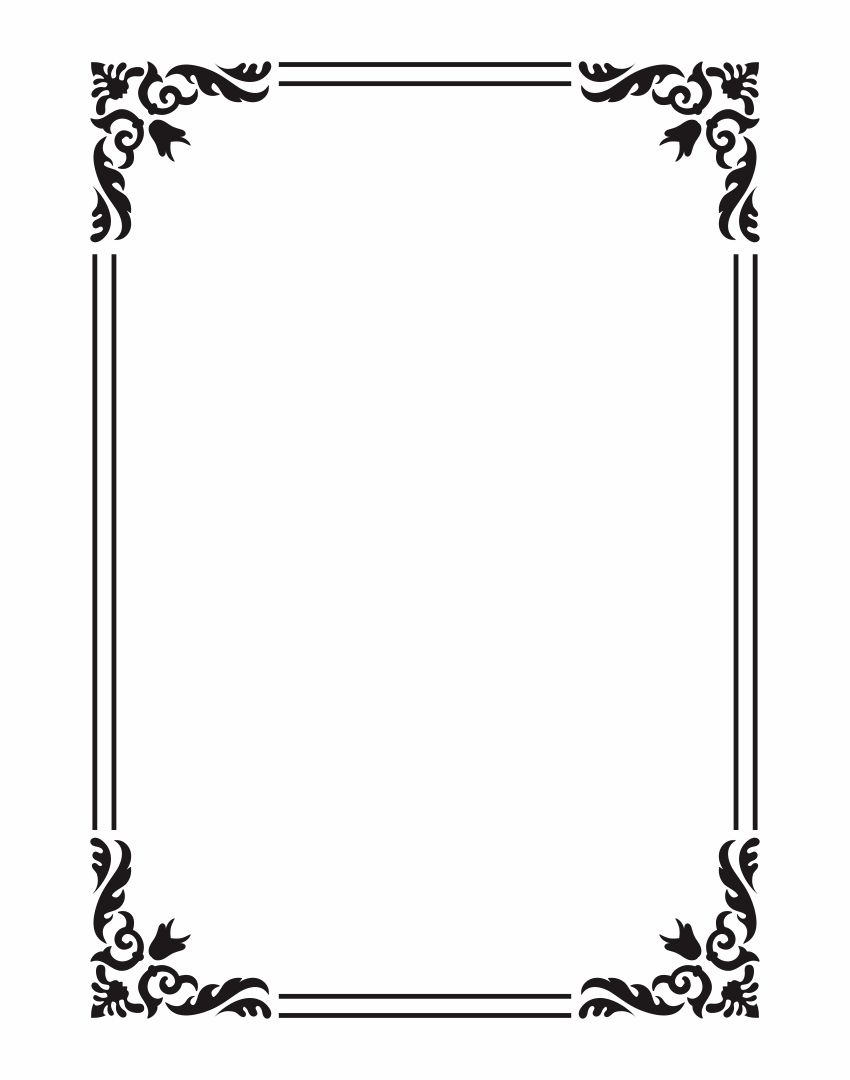 Printable Frames And Borders For Free